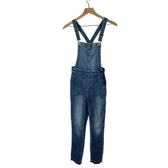 Madewell Skinny Drop Hem Overalls - Picture 3 of 9